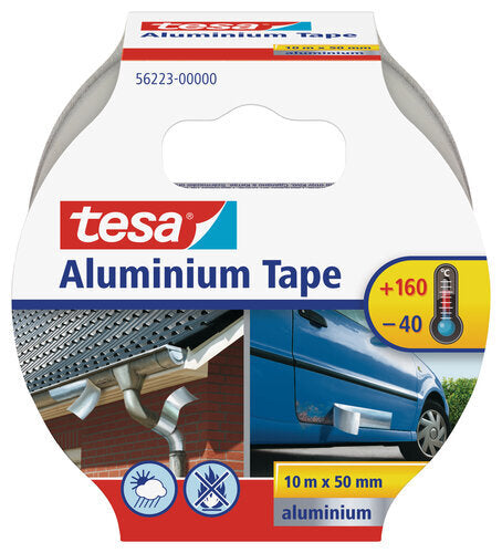 TESA ALUMINIUMBAND SILBER 10MX50MM