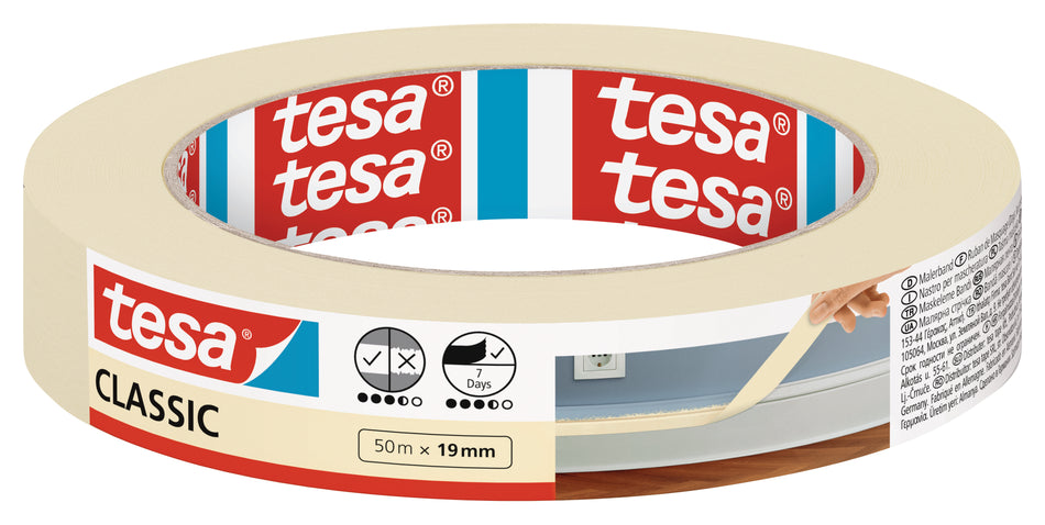TESA MALERBAND CLASSIC 50MX19MM