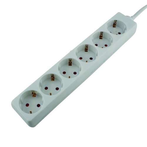 TISCHSTECKDOSE 6-FACH 1,4M