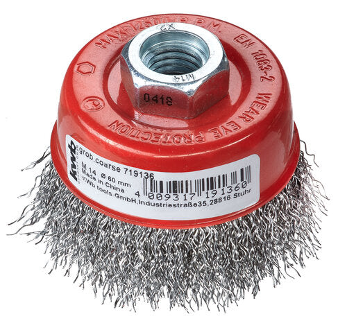 TOPFBÜRSTE AGGRESSO 60MM/M14 LOSE