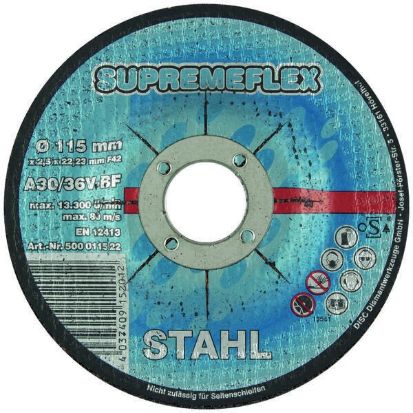 TRENNSCHEIBE SUPREME-FLEX STAHL 115 MM