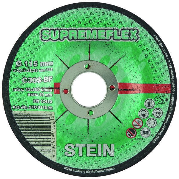 TRENNSCHEIBE SUPREME-FLEX STEIN 115 MM