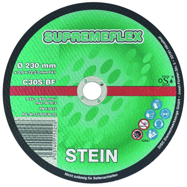 TRENNSCHEIBE SUPREME-FLEX STEIN 230 MM