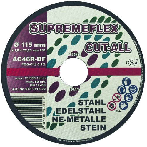 TRENNSCHEIBE SUPREMEFLEX 115X1,2 MM