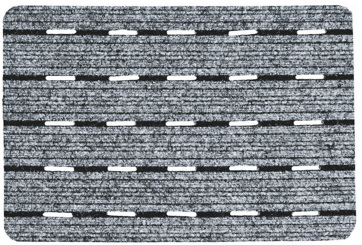 TÜRMATTE PERFO RIPS 40X60CM GRAU