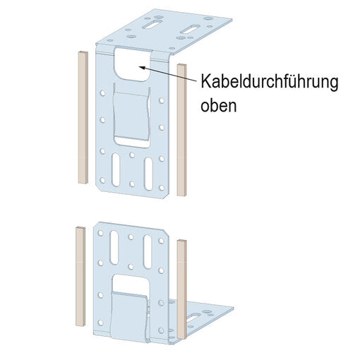 TÜRPFOSTENWINKELSET 6753 UA/CW 100 97MM