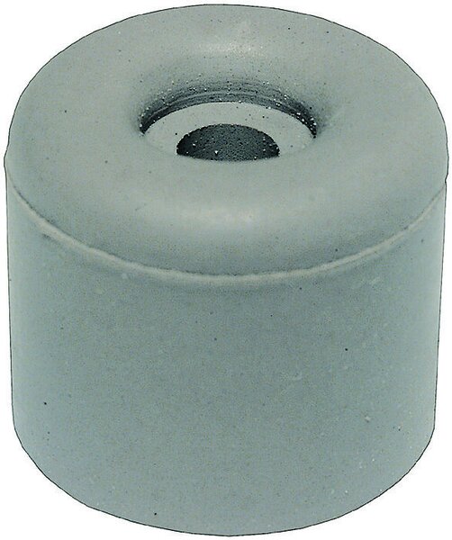 TÜRSTOPPER GUMMI GRAU Ø40X25 MM