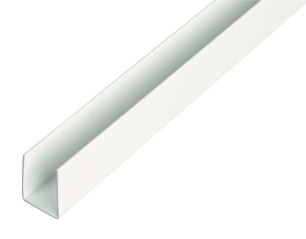 U-PROFIL KU WEIß 10X10X10X1,0X1000 MM