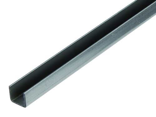 U-PROFIL STAHL ROH 20X20X17X1,5X1000 MM