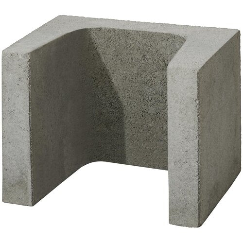 U-STEIN 50X40X40CM GRAU BETONGLATT