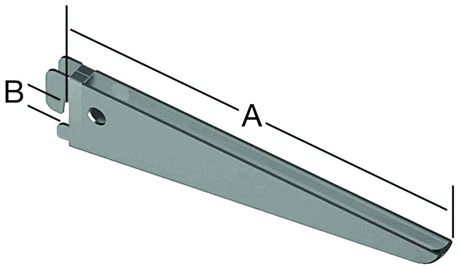 U-TRÄGER ALUWEIß 370X50 MM