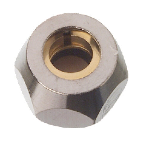 ÜBERWURFM.QUETSCHD.1/2X10MM, CHROM