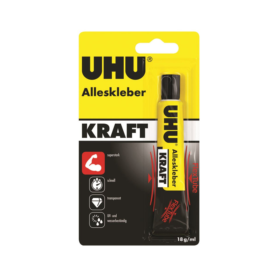 UHU ALLESKLEBER KRAFT FLEX+CLEAN 18G
