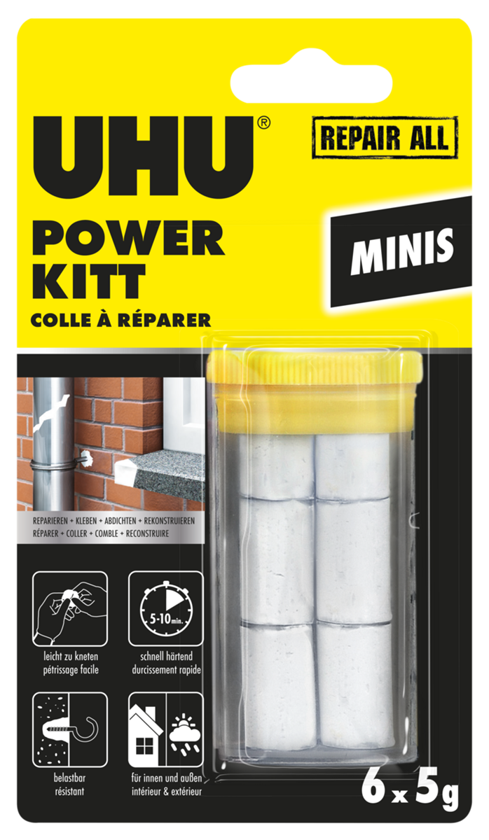 UHU REPAIR ALL POWERKITT MINIS 6X5G