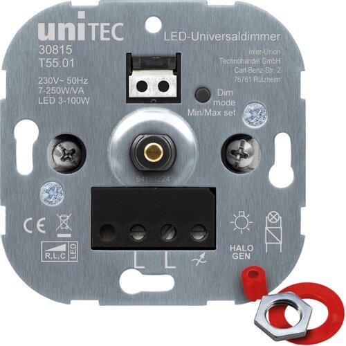UNIVERSAL DIMMER LED 3-100W \u0026 7-250W/VA