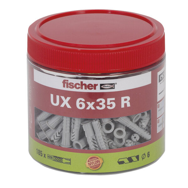 UNIVERSALDÜBEL UX 6X35 R (185 STÜCK)