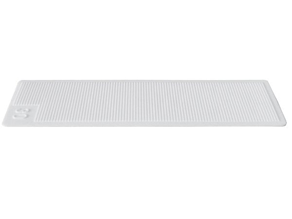 UNTERLEGPLÄTTCHEN 1MM WEIß 100 STK. SB