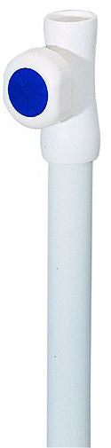 UNTERSTOCK WEISS 30 MM DREHFESTSTELLER
