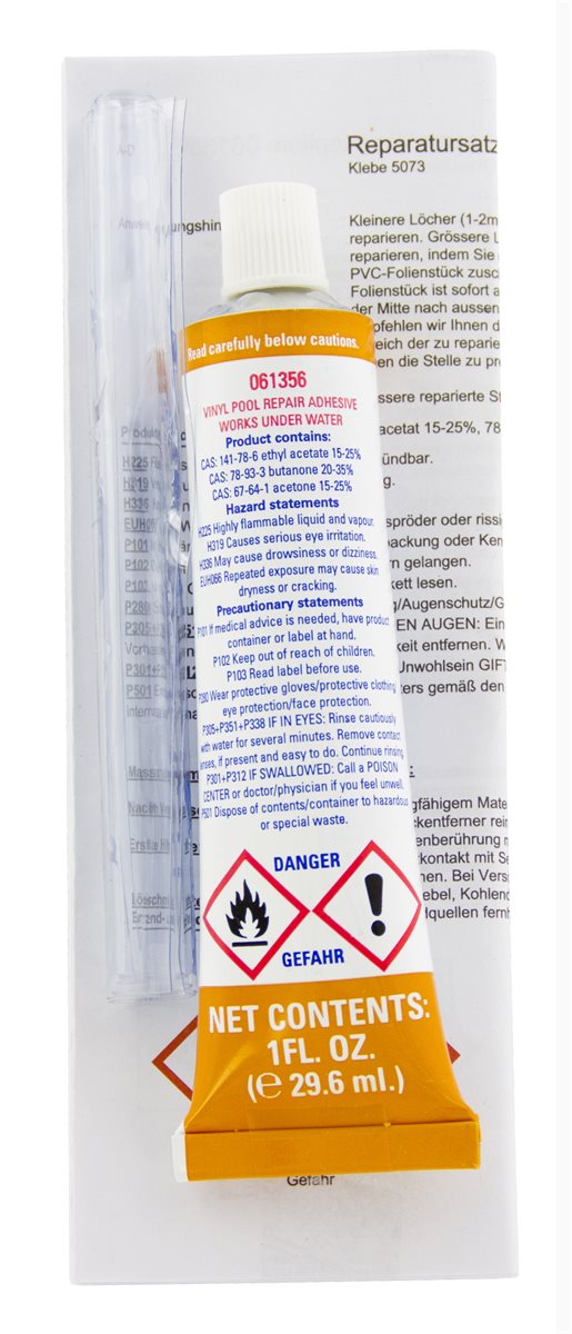 UNTERWASSER REPARATUR-SET FÜR FOLIEN