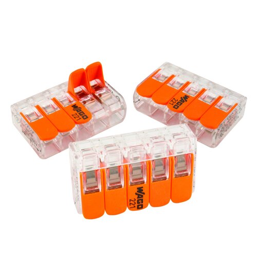 VERBINDUNGSKL WAGO 5POL 0,2-4MM² 3ST