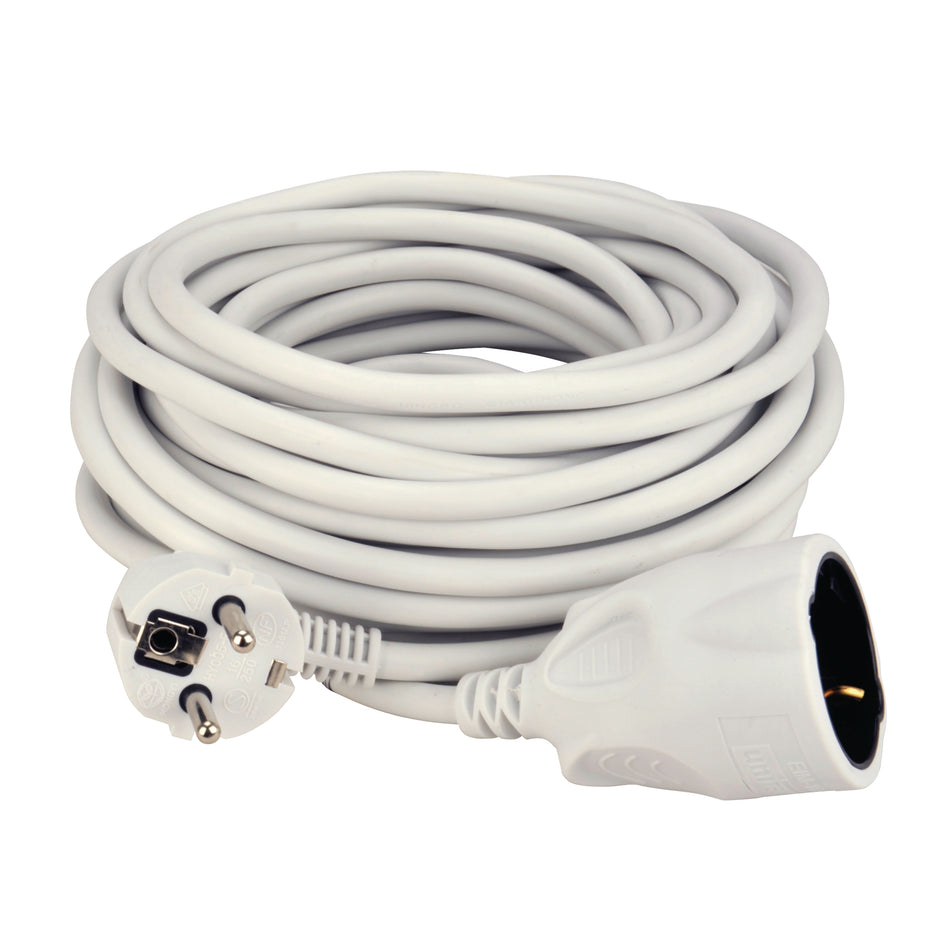 VERLÄNGERUNG WEIß H05VV-F 3G1,5MM² 10M