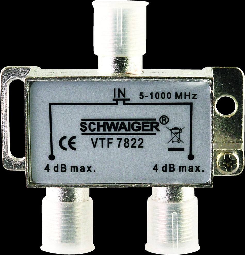 VERTEILER 2-FACH 5-1000MHZ