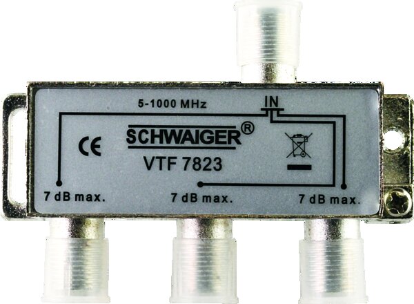 VERTEILER 3-FACH 5-1000MHZ