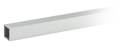 VIERKANTROHR ALU SILBER 15X15X1,0X1000MM