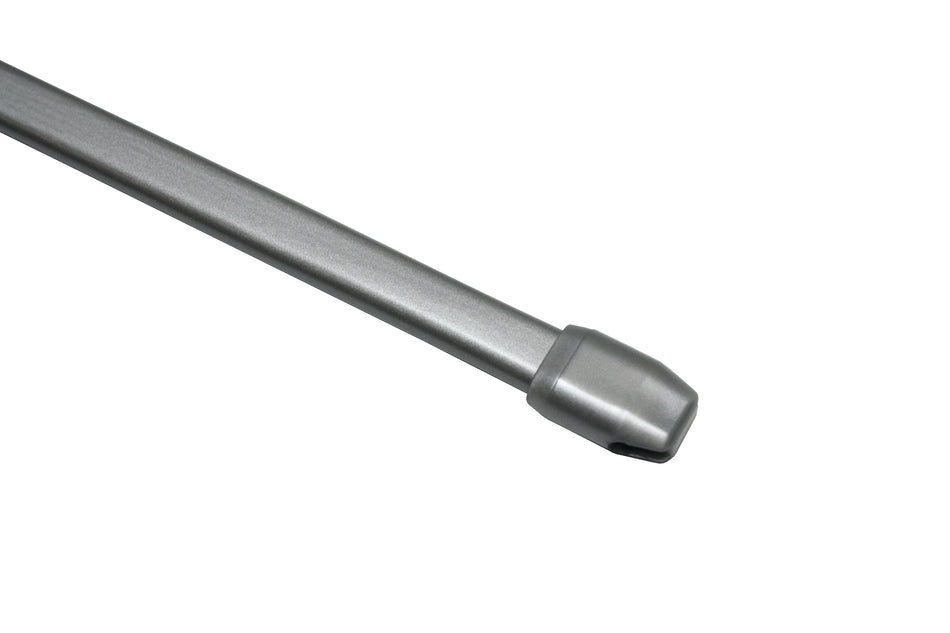 VITRAGESTANGE EXTRA KUNSTST. SILBER 40CM