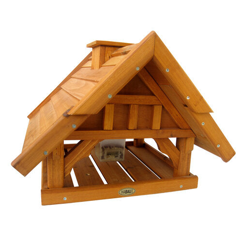 VOGELHAUS LETTLAND MIT SILO UND STÄNDER