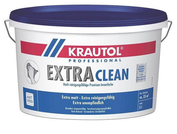 WANDFARBE EXTRA CLEAN WEIß 5L