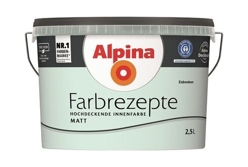 WANDFARBE FARBREZEPTE EISBONBON 2,5L