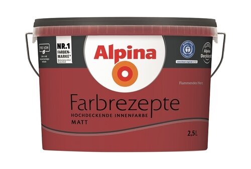 WANDFARBE FARBREZEPTE FLAMMEND.HERZ 2,5L