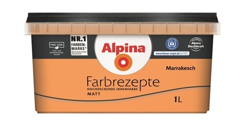 WANDFARBE FARBREZEPTE MARRAKESCH 1L