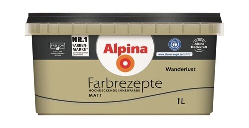 WANDFARBE FARBREZEPTE WANDERLUST 1L