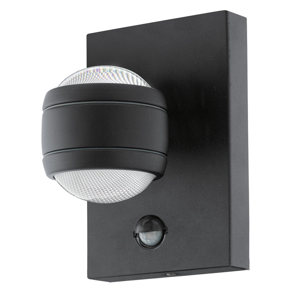 WANDLEUCHTE SESIMBA 1 LED 2X3,7W SCHWARZ