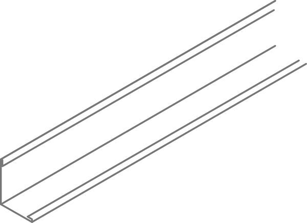 WANDPROFIL NR. 50 G WEIß 3050MM