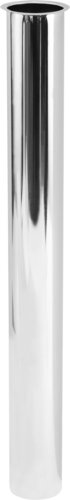 WANDROHR 11/4"X290MM GER., CHROM