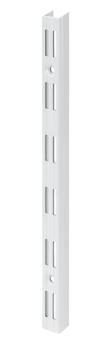 WANDSCHIENE 2-REIHIG WEIß 2000X50 MM