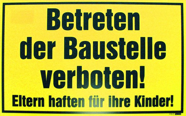 WARNSCHILD EINFAHRT FREIHALTEN 400X250MM