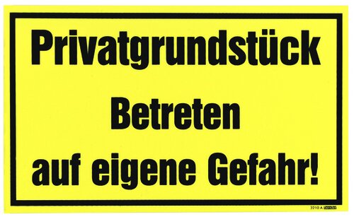 WARNSCHILD RAUCHEN VERBOTEN 250X150 MM