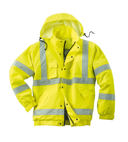 WARNSCHUTZ-BLOUSON BASIC GELB GR. L
