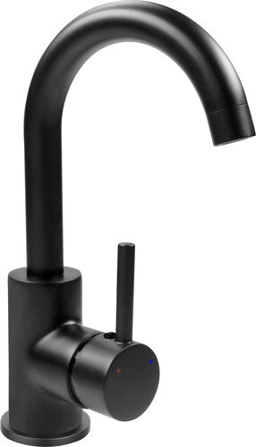 WASCHTISCHARMATUR NOIR ROUND EHM SCHWARZ