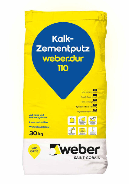 WEBER.DUR 110 KALK-ZEMENTPUTZ 30KG