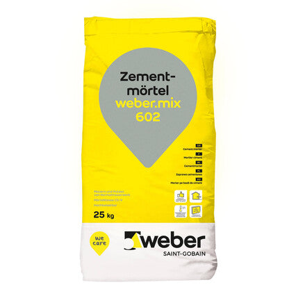 WEBER.MIX 602 ZEMENTMÖRTEL 25KG