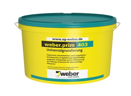 WEBER.PRIM 403 UNIVERSALGRUNDIERUNG 15L