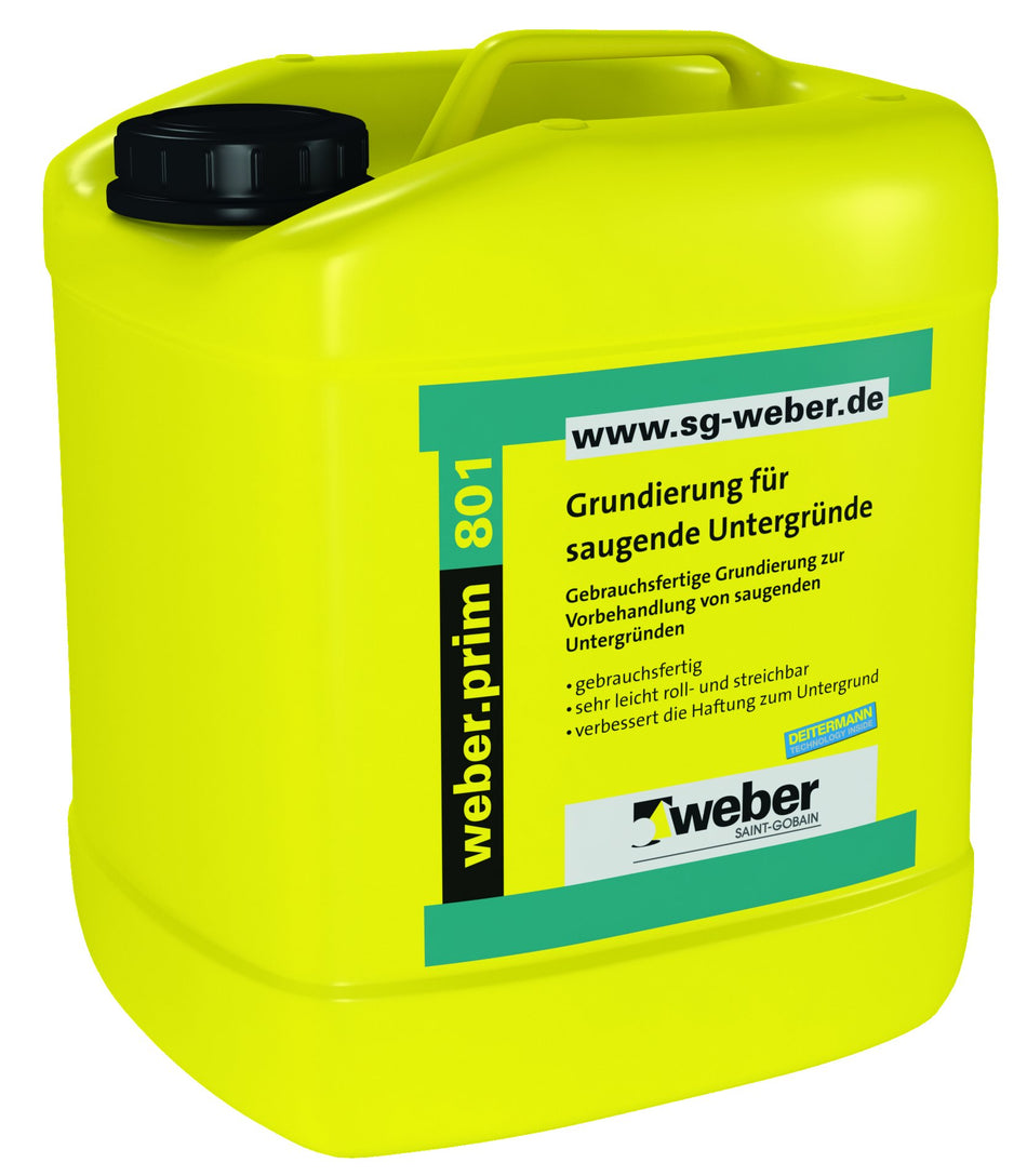 WEBER.PRIM 801 GRUNDIERUNG TRANSP.5L