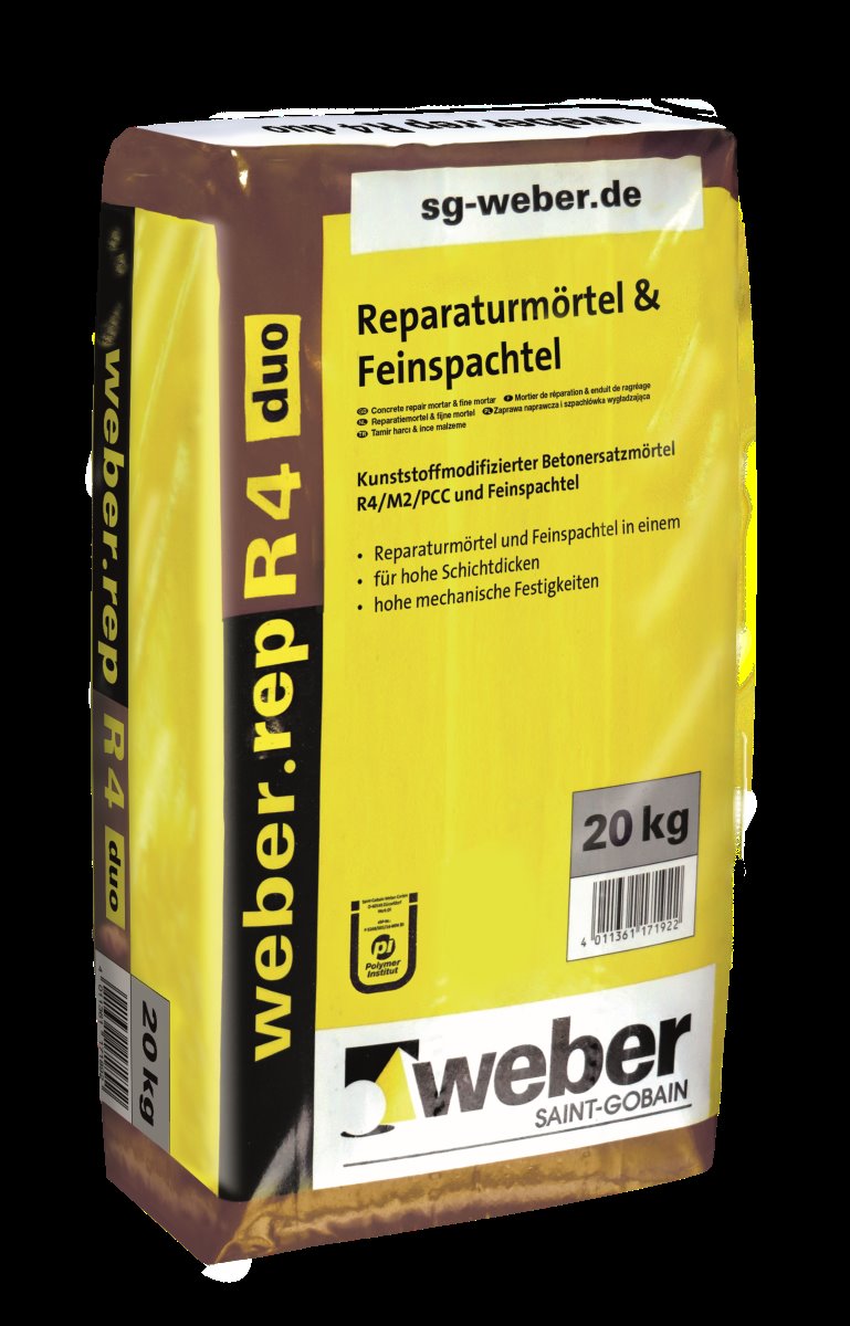 WEBER.REP R4 DUO ZEMENTGRAU 20KG