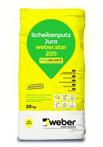 WEBER.STAR 220 AQUABALANCE 2,0MM 25KG