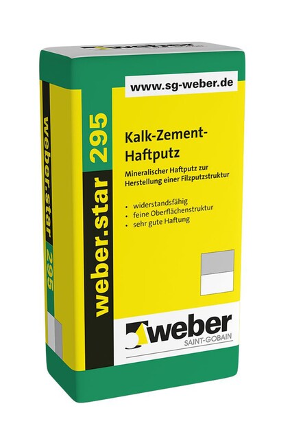 WEBER.STAR 295 NATURGRAU 1,0MM 30KG